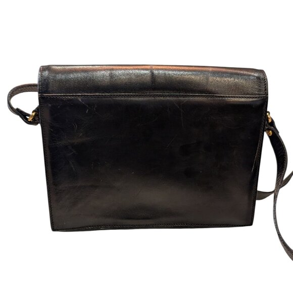 Bally Black Italian Leather Crossbody Bag - Picture 3 of 9